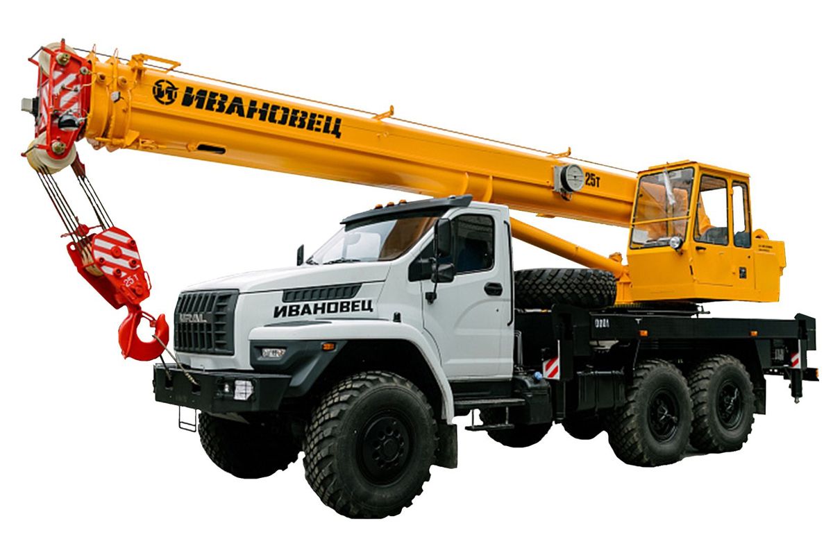Автокран Ивановец КС-45717-3В (21м)