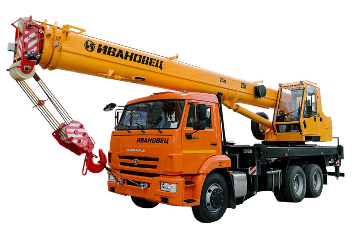 Автокран Ивановец КС-55744