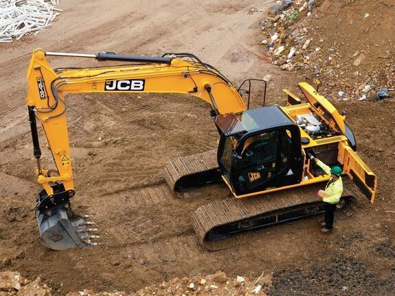 Аренда гусеничного экскаватора JCB JS220