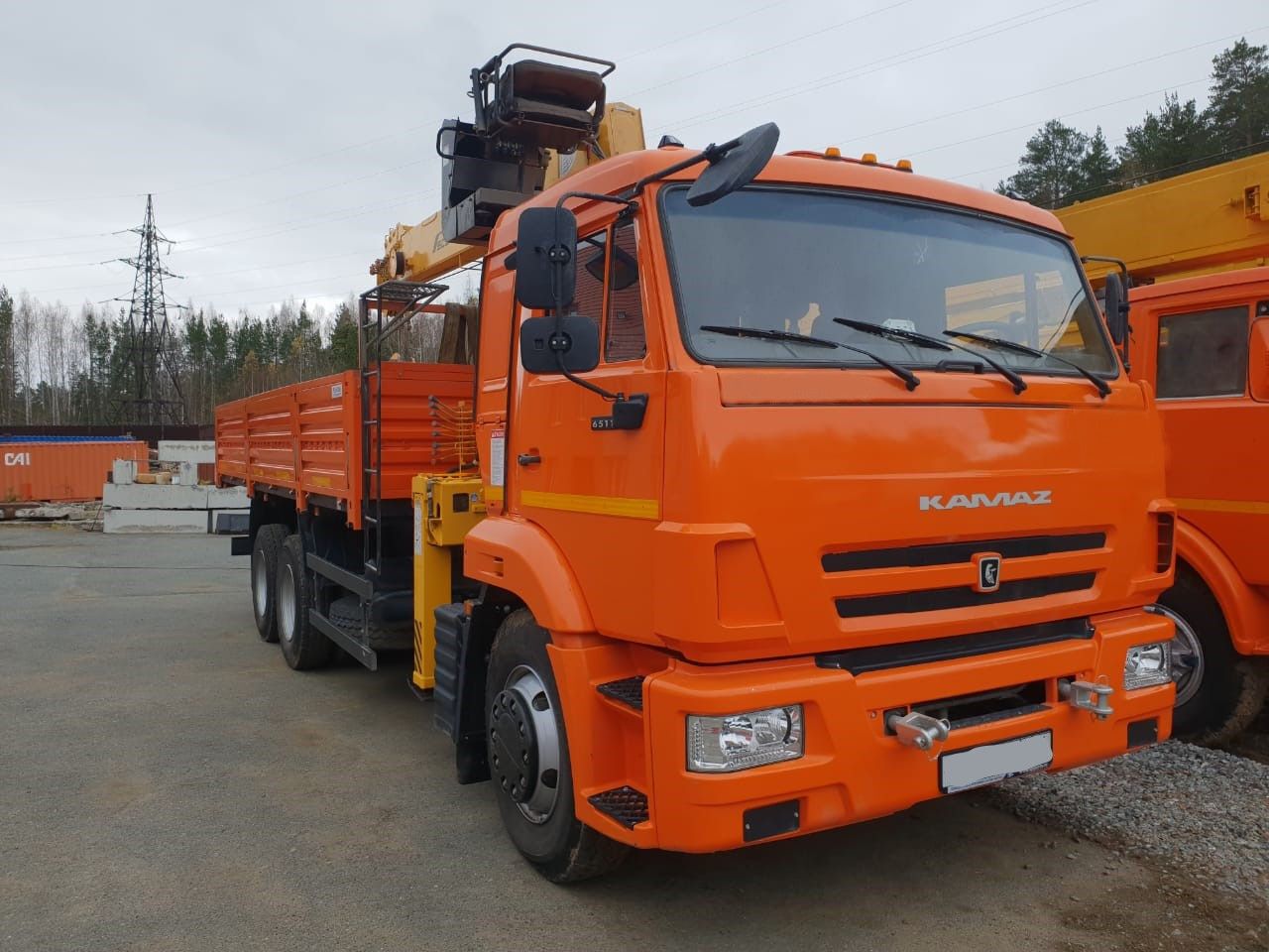 Крано-манипуляторная установка Soosan SCS 746L