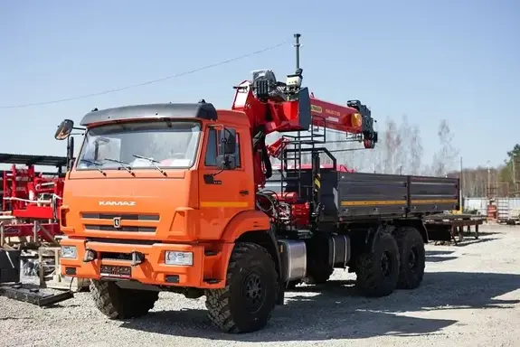 Аренда крано-манипуляторной установки PALFINGER IT 150 на базе КАМАЗ 43118-3027