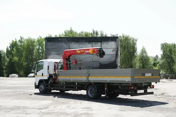 Аренда крано-манипуляторной установки INMAN IT 120 на базе ISUZU FORWARD