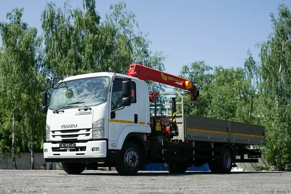Аренда крано-манипуляторной установки INMAN IT 120 на базе ISUZU FORWARD