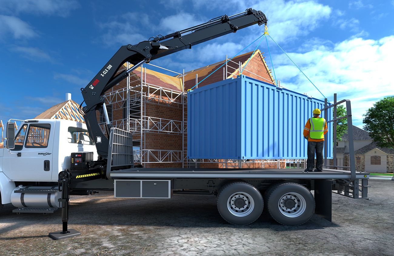 Крано-манипуляторная установка Hiab X-CLX 388