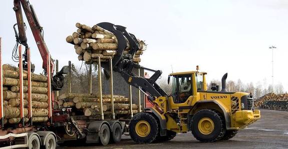 Аренда фронтального погрузчика VOLVO L120F