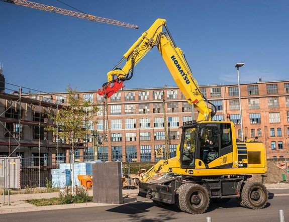 Аренда колесного экскаватора Komatsu PW160-11
