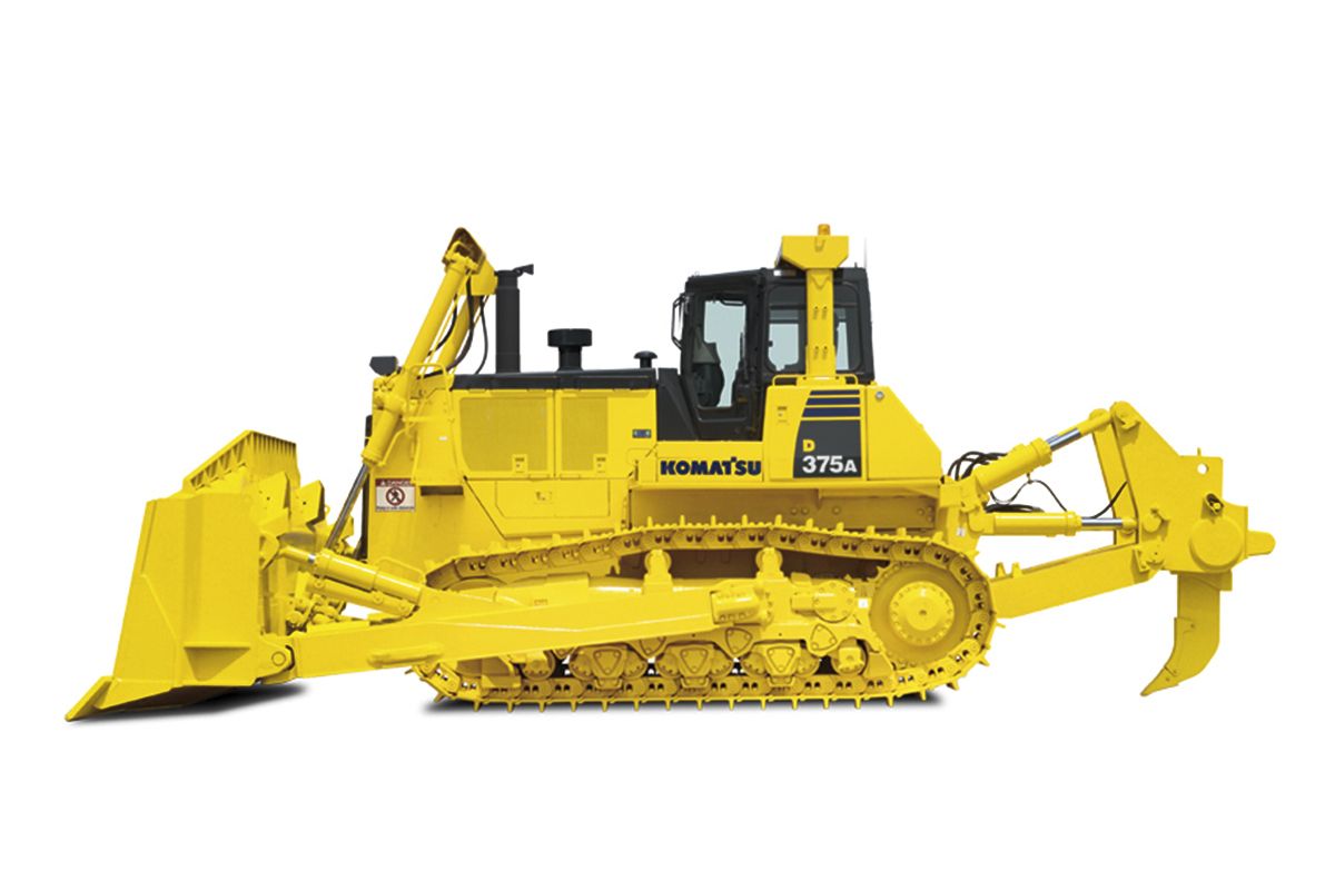 Гусеничный бульдозер Komatsu D375A-6