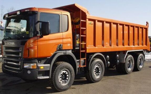 Аренда самосвала Scania P380 в Краснодаре