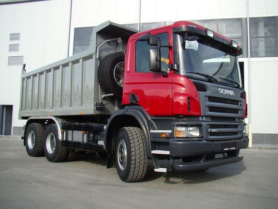 Аренда самосвала Scania P380 в Краснодаре